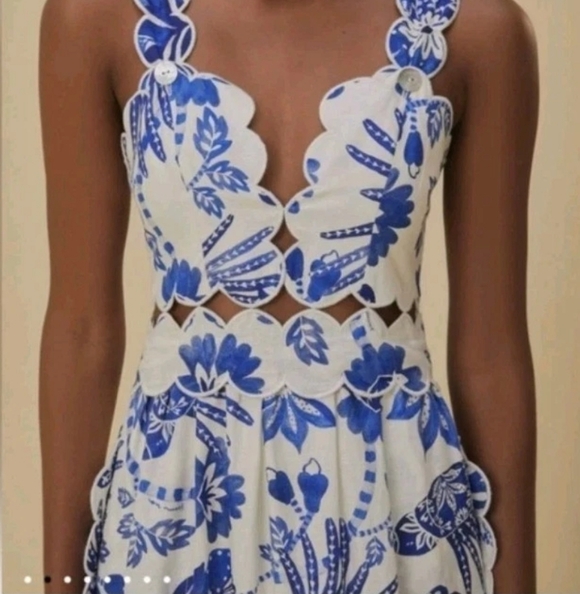 Farm Rio Flowerful Birds Mididress - Picture 2 of 3